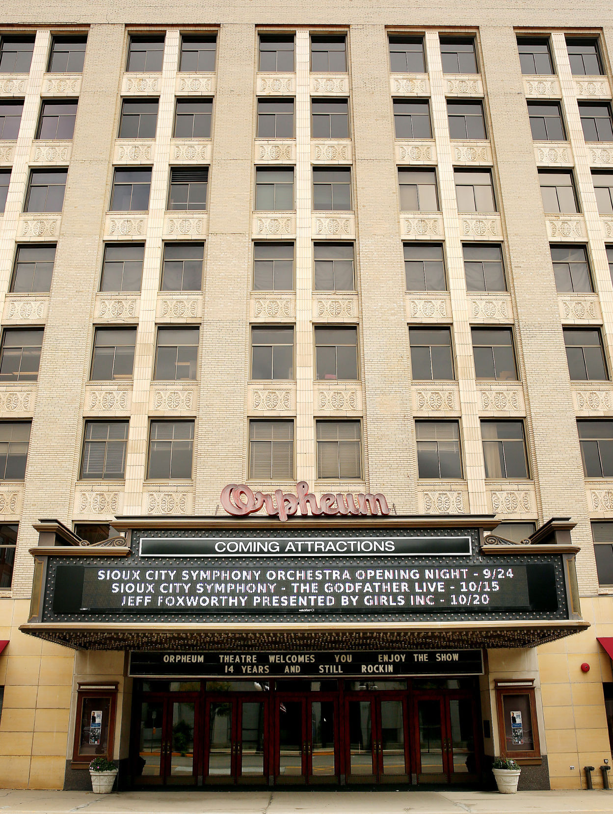 Orpheum Theatre exterior